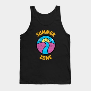 Summer Zone Holidays Sun Happy Tank Top